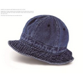 Fashion Lady Washed Jeans Bucket Hat w/Eyelet